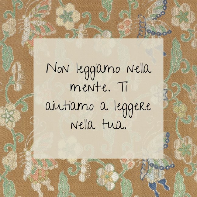avere la forza di chiedere aiuto